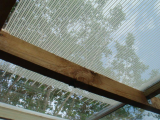 shower screen shed roof