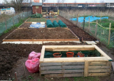 Main beds now edged