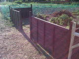 Some fencing at the entrance