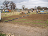 Recycled Astro turf paths