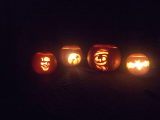 various pumpkin carvings 2009