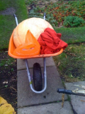Giant pumpkin transport