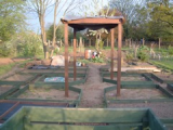 Raised Beds & Pergola 4