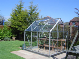 Our Freecycle Greenhouse !!