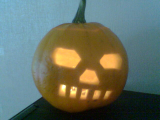 my first pumpkin