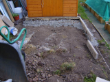 Starting on the patio